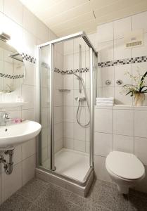 希夫纳戈尔德酒店的一间浴室