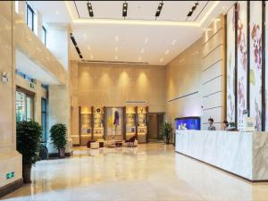 Lavande Hotel Cangzhou Kaiyuan Avenue Rongsheng Plaza大厅或接待区