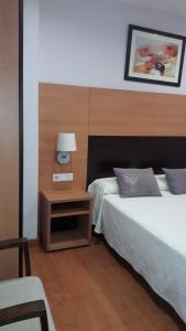 Hotel Alda Barraña Playa客房内的一张或多张床位