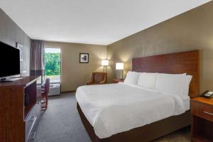 布莱尔斯维尔戴斯温德姆酒店客房内的一张或多张床位
