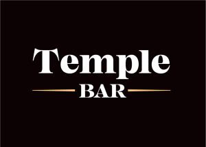 普罗夫迪夫Temple House的黑底的太阳神殿酒吧标志