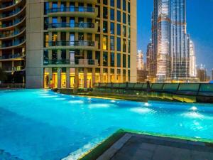 迪拜FIRST CLASS 3BR with full BURJ KHALIFA and FOUNTAIN VIEW的相册照片