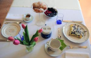 il nido della dani提供给客人的早餐选择