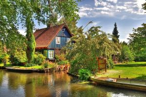 HeideblickFerienhaus in unberührter Natur mit zwei Schlafzimmern的相册照片