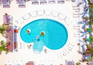 圣安东尼奥湾Beach Star Ibiza的享有度假村游泳池的空中景致