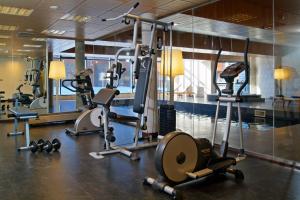 HG阿尔拓阿拉贡酒店的健身中心和/或健身设施