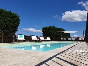 Holiday Home Crete Senesi View by Interhome内部或周边的泳池