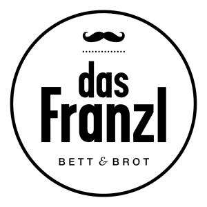 圣沃尔夫冈Das Franzl - Bett & Brot的 ⁇ 子和领结生意标签