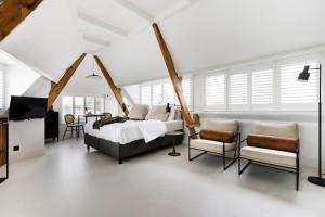 Boutique hotel Hippe Hendrik的休息区