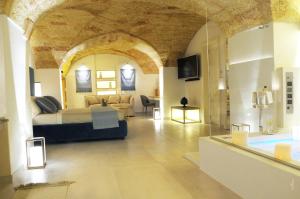 La Dimora delle Fate Luxury & SPA的休息区