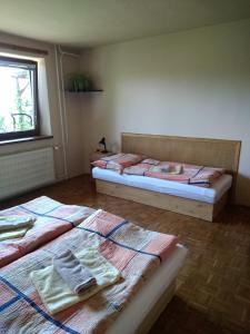 Privát Horička客房内的一张或多张床位