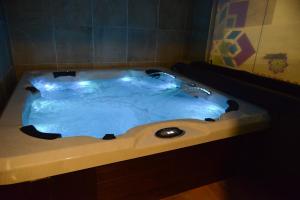 亚历山大阿尔蒙塔扎东方酒店的浴室设有浴缸及喷泉