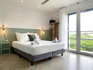 Boutique Hotel JT Curaçao客房内的一张或多张床位