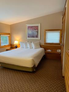 Pocono Villas Resort客房内的一张或多张床位