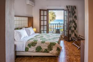 Georgalas Sun Beach Resort客房内的一张或多张床位