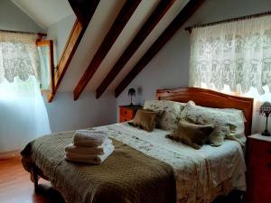 Casa Emiluz客房内的一张或多张床位