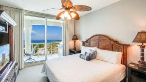 Portofino Island Resort客房内的一张或多张床位