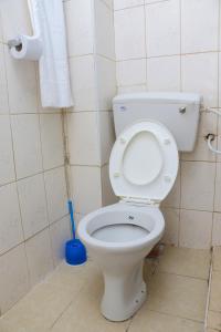 奈瓦沙Rubistones的浴室设有卫生间和马桶刷
