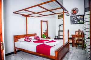 Yala New Nehansa Resort客房内的一张或多张床位