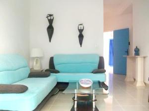 甘达坞伊港One bedroom appartement at Akouda 200 m away from the beach with shared pool and enclosed garden的相册照片