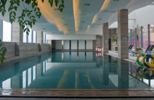 上海松江假日酒店（近庙前街）内部或周边的泳池