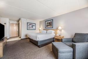 嘉年Red Lion Inn & Suites Goodyear的酒店客房,配有床和沙发