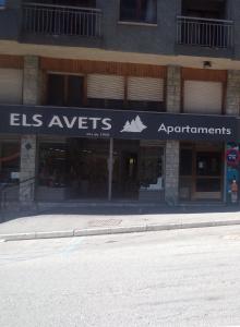 帕斯底拉卡萨埃尔斯艾维斯公寓酒店的带有 ⁇ 鹿代理标志的商店