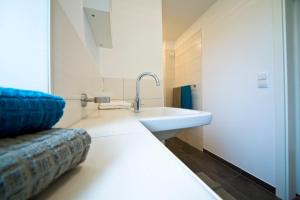 奎克博恩Q55 - Quartier 55的一间带水槽和沙发的浴室