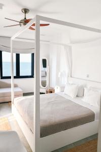 Samothraki Beach Boutique Hotel客房内的一张或多张床位