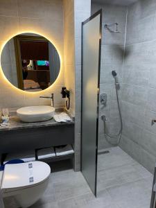 Sarıkamış Aras Otel的一间浴室
