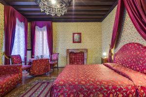 Hotel Bernardi Semenzato客房内的一张或多张床位