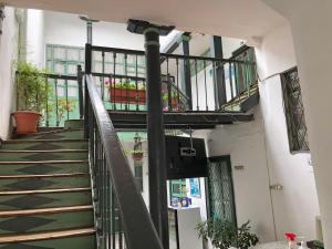 昆卡拉提纳别墅的植物建筑中的螺旋楼梯
