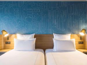 大阪瑞士南海酒店客房内的一张或多张床位