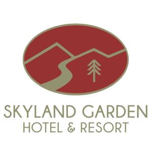 碧瑶Skyland Garden Hotel and Resort的天际花园酒店和度假村的标志