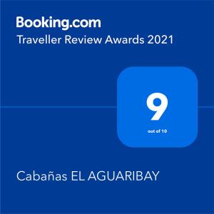 巴雷阿尔Cabañas EL AGUARIBAY的蓝盒手机的截图