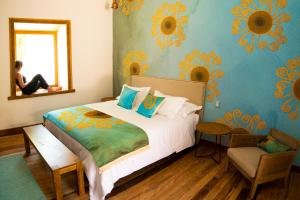 Solar Madariaga Hotel客房内的一张或多张床位