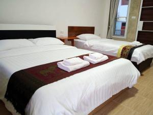 Jeerang Countryside Resort客房内的一张或多张床位
