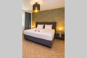 Opulent Suite Bosphorus View客房内的一张或多张床位