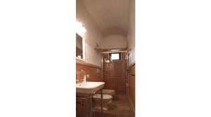 法萨诺马塞里亚托雷莫萨农家乐的一间带水槽和卫生间的浴室