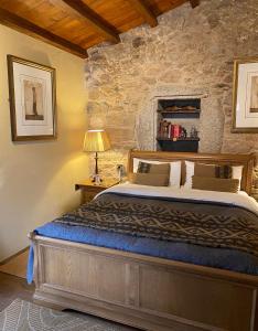 Casa Camino Turismo Rural客房内的一张或多张床位