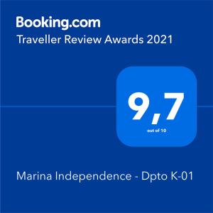 阿卡普尔科Marina Independence - Dpto K-01的电话的屏幕截图,有aania独立djk