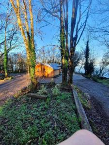 PortroeStunning log cabin on the lake的相册照片