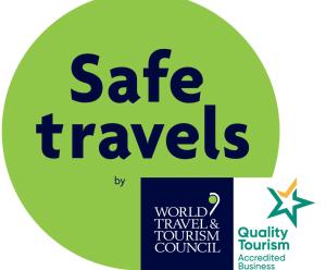 凯恩顿伊莎贝拉酒店的安全旅游活动海报,用世界旅游理事会的话说