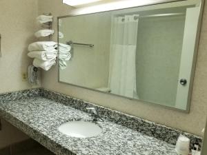 华盛顿华美达酒店 的一间浴室