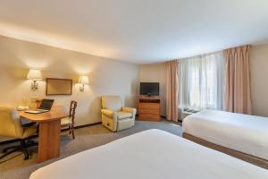 Extended Stay America Suites - Lawton - Fort Sill客房内的一张或多张床位