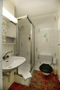 戈尔内格拉特多夫酒店的一间浴室