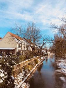 冬天的Riverview Loft in Central Herzogenaurach