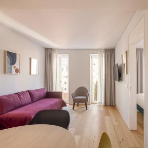 Lisbon Serviced Apartments - Mouraria的休息区