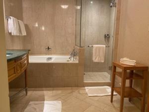 Chez Haytham At Four Seasons Nile Plaza Residential Suite的一间浴室