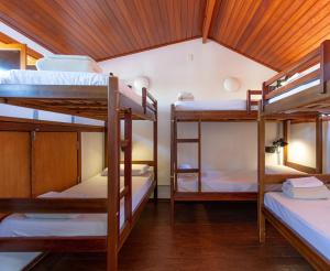 MADÁ hostel客房内的一张或多张双层床